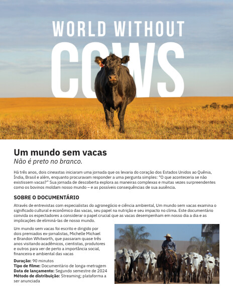 Factsheet in Portuguese for World Wtihout Cows