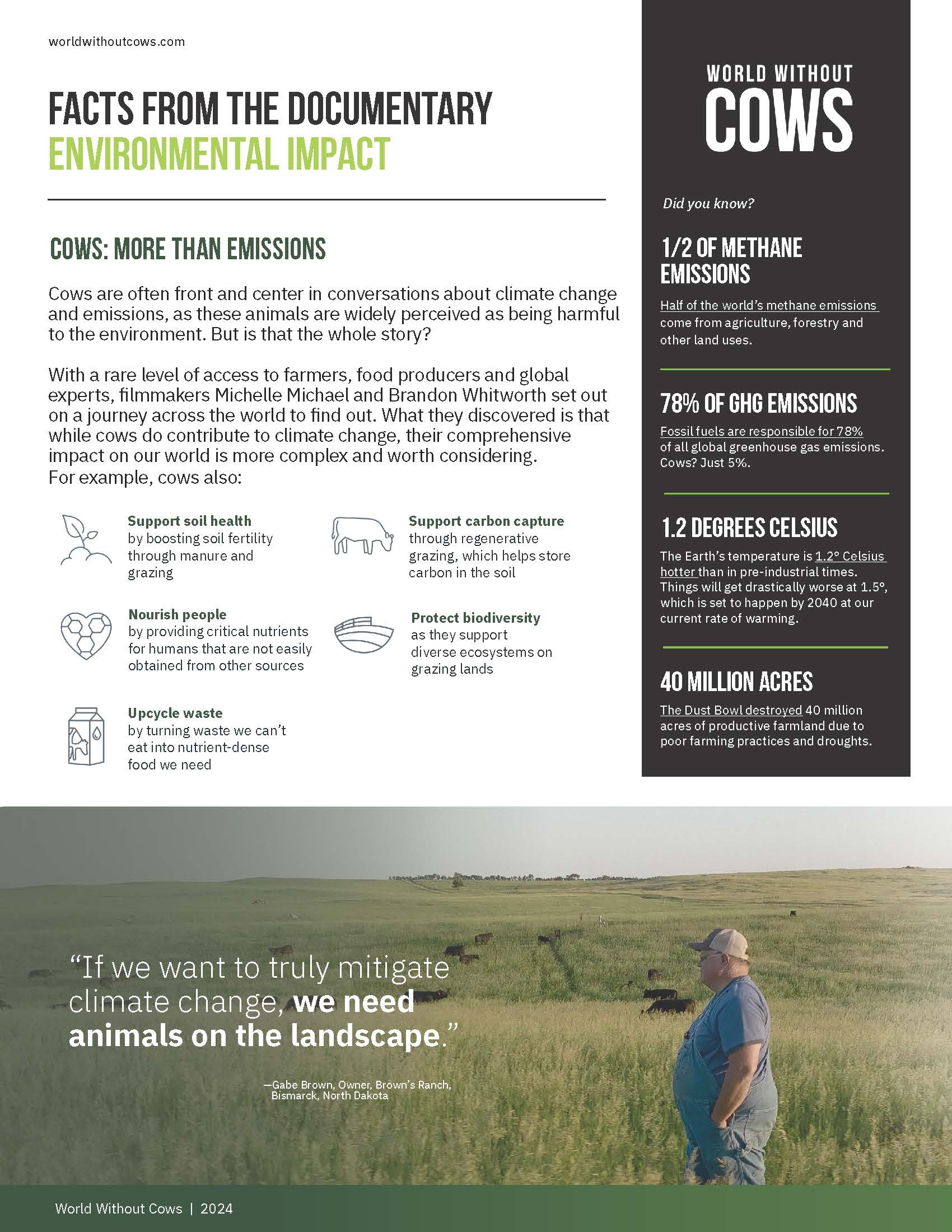 WWC Fact Sheets Environmental Impact V3 Page 1